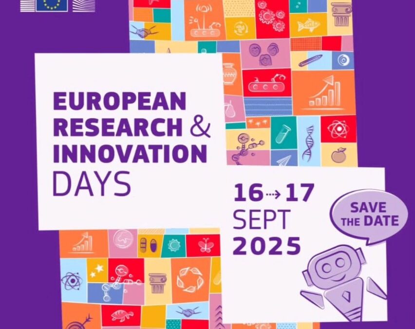 European Research and Innovation Days. 16-17/09/2025. En Bruselas y Online.