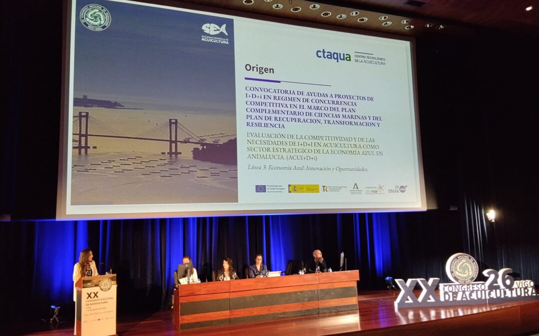 PTEPA patrocina el XX Congreso Nacional de Acuicultura que arranca hoy en Vigo